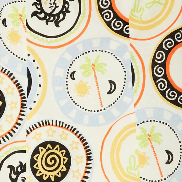 NEVER FULLY DRESSED CREAM MOSAIC PLATE SOL BANDEAU TOP - BNWT - US16 - Picture 4 of 12